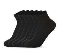 NS HEMP Hemp Ankle Socks, 3 Pairs, Black, Unisex, Organic Cotton, Hiking, Size 00