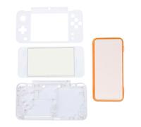 NS New 2DS XL LL Upper Panel Front Back LCD Lens Button Housing Shell Case for Game Console Repair