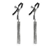 NS Novelties Bound Nipple Clamps D2 Gunmetal Grey 13.5 cm