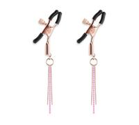 NS Novelties Bound Nipple Clamps D3 Rose Gold 12.5 cm