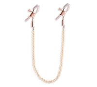 NS Novelties Bound Nipple Clamps Dc1 Rose Gold 48.5 cm