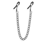 NS Novelties Bound Nipple Clamps Dc2 Gunmetal Grey 44 cm