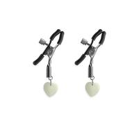 NS Novelties Bound Nipple Clamps G3 Gunmetal Grey 8 cm