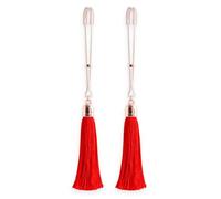 Bound Nipple Clamps - T1 - Red
