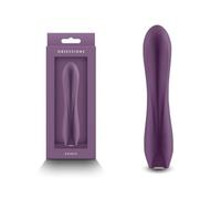 NS Novelties Obsessions Romeo Dark Purple Vibrator 16 x 3.3 x 3.3 cm