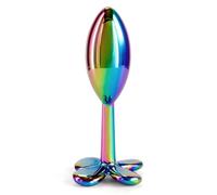 NS Novelties Rear Assets Clover Multicolor Analplug 9.2 cm