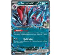 N's Zoroark ex 098/159 Double Rare Pokemon Card | Journey Together Set | Scarlet & Violet Series | Titan Authenticated