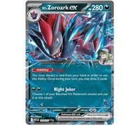 N's Zoroark ex 137/217 Double Rare Pokemon Card | Mega Evolution Ascended Heroes | ME03 | Titan Authenticated