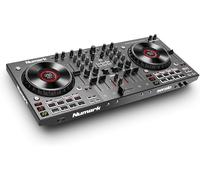 NS4FX - 4-channel DJ Controller, Touch Jog Wheels with Display, Performance Pads