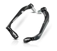 NSADDKF Motorcycle Windproof Handguard Aluminum Alloy Mot for Apr@&Ilia RS4 RS125 RS50 RS 125 50 1999-2022 Motorcycle Handlebar Grips Brake Clutch Levers Protector Universal Lever Guard(Black RS4)