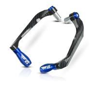 NSADDKF Motorcycle Windproof Handguard Aluminum Alloy Mot for Apr@&Ilia RS4 RS125 RS50 RS 125 50 1999-2022 Motorcycle Handlebar Grips Brake Clutch Levers Protector Universal Lever Guard(Blue RS125)