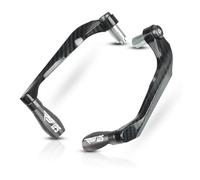 NSADDKF Motorcycle Windproof Handguard Aluminum Alloy Mot for Apr@&Ilia RS4 RS125 RS50 RS 125 50 1999-2022 Motorcycle Handlebar Grips Brake Clutch Levers Protector Universal Lever Guard(Gray RS125)