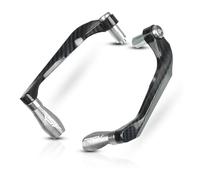NSADDKF Motorcycle Windproof Handguard Aluminum Alloy Mot for Apr@&Ilia RSV4 Factory RSV4R RSV4RR RSV 4R 4RR 2020 2021 2022 Motorcycle Handlebar Grips Brake Clutch Levers Guard Protector(Silver RSV)