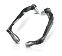 NSADDKF Motorcycle Windproof Handguard Aluminum Alloy Mot for Apr@&Ilia RSV4 Factory RSV4R RSV4RR RSV 4R 4RR 2020 2021 2022 Motorcycle Handlebar Grips Brake Clutch Levers Guard Protector(Gray RSV)