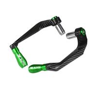 NSADDKF Motorcycle Windproof Handguard Aluminum Alloy Mot for Ka&@wasaki Z125 Pro Z 125 Z250SL Z250 SL Universal Motorcycle Handguard Brake Clutch Lever Protector Motorbike Hand Guard(Z125 logo-02)