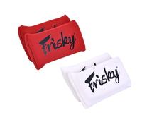 Nsaroche 2 Pieces Padded Gloves Gel Double SBR Punch Full Hand Protection Comfortable Suitable for Boxing Muay Thai Punching Bag Training, white and red