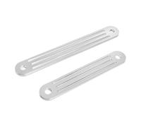 Nsaroche 2 Pieces Transom Support Plate Marine Outboard Motor Mount Replacement Installation Aluminum Suitable for Boat Engine, Long Short