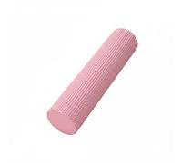 Nsaroche Eva Foam Roller Physical Therapy Roller Self Massage Muscle Support Textured Surface Suitable for Home Relaxation Fitness, Pink, 45x10cm