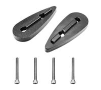 Nsaroche Set of Handlebar, Triathlon Wedges, Heightadjustable Washers, Tilt Adapters for Improving The, 5MM