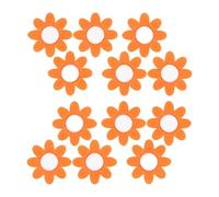 Nscdd 12Pcs Flower Shape Tennis Dampener Soft Silicone Vibrations Shock Absorbers Racket Vibrations Enduring Flower Shape Silicone String