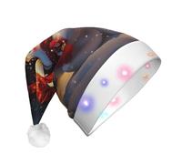 NSDdefAWCGT Christmas Hat Christmas Snowmans Santa Hat Holiday for Adults Unisex Xmas Cap for New Year Festive Party