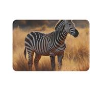 NSDdefAWCGT Front Door Mat Dirt Trapper Welcome Mat for Outdoor Indoor Animals on the Grass Non-Slip Doormat Low Profile Entry Rug for Back Door Outside Patio Porch 16" x 24"