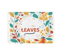 NSDdefAWCGT Front Door Mat Dirt Trapper Welcome Mat for Outdoor Indoor Cartoon Design Non-Slip Doormat Low Profile Entry Rug for Back Door Outside Patio Porch 16" x 24"