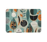 NSDdefAWCGT Front Door Mat Dirt Trapper Welcome Mat for Outdoor Indoor Different Shapes Non-Slip Doormat Low Profile Entry Rug for Back Door Outside Patio Porch 16" x 24"