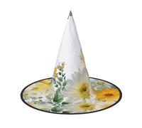 NSDdefAWCGT Halloween Women Witch Hat Beautiful Garland Wizard Hat for Adult Halloween Costume Witch Cap Cosplay