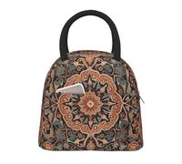 NSDdefAWCGT Insulated Lunch Bag for Women Men Portable Leak-Proof Cool Bag Antique Orientalist Art Lunch Box for Picnic