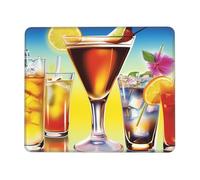 NSDdefAWCGT Mouse Pad for Gaming 10 x 12 inch Always Happy Hour Mousepad Cute Square Mousepad Non-Slip Rubber Base Mouse Mat with Designs for Laptop Computer Office