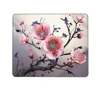 NSDdefAWCGT Mouse Pad for Gaming 10 x 12 inch Floral Temperate Zone Plant Mousepad Cute Square Mousepad Non-Slip Rubber Base Mouse Mat with Designs for Laptop Computer Office