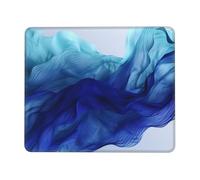 NSDdefAWCGT Mouse Pad for Gaming 8.3 x 10.3 in Abstract Blue Like Wave Mousepad Cute Square Mousepad Non-Slip Rubber Base Mouse Mat with Designs for Laptop Computer Office