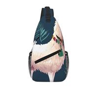 NSDdefAWCGT Sling Bag for Women Men Chest Bag Daypack Fanny Pack Alpaca Llama Cross Body Bag for Outdoor Hiking Travel