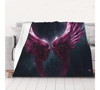 NSDdefAWCGT Throw Blanket for Couch Soft Lightweight Bed Blanket Beautiful Wings Among the Stars Portable Throw Blankets for Bed Sofa Camping and Travel Home Decor 50"x40"