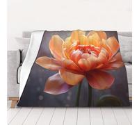 NSDdefAWCGT Throw Blanket for Couch Soft Lightweight Bed Blanket Flower Bloom Portable Throw Blankets for Bed Sofa Camping and Travel Home Decor 80"x60"