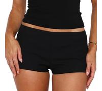 Nsdoiouw Women Y2K High Waist Booty Shorts Back Zipper Slim Fit Mini Bottoms Summer Going Out Clubwear Micro Hot Pants Streetwear