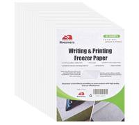 Nseamera Heavy Duty Freezer Paper Sheets for Quilting, Applique & Piecing - 8.5x11 Inches, 50 Sheets - Printable, Laser Cuttable Freezer Paper for Quilters