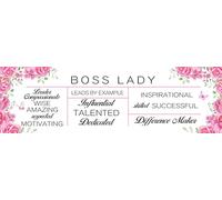 Nsetriu Bosses Day Gifts for Women Paperweight for Leader Bosses Day Decorations Gifts for Boss Birthday Gift Keepsake Acrylic Lady Desk Office Decor Inspirational Appreciation Thank You Presents