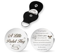 Nsetriu Daughter Gifts For Daughter Birthday Gifts For Adult First Day At School gifts daughter Present From Mum Pocket Hug Goddaughter Present 18th Birthday Gifts Christmas Valentines Easter