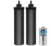 NSF/ANSI 42&372 Certified Water Filter, Replacement for Berkey BB9-2 Purification Elements Filters, Compatible with Berkey Gravity Filter System, Travel, Large, Royal, Crown Series, 2 Pack