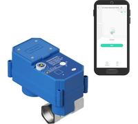 NSF Certified YoLink X3 Smart 3/4" Motorized Stainless Steel Ball Valve, LoRa Long-Range, 10-Year Battery, D2D Offline with Leak Sensors, Alexa/IFTTT/Home Assistant, Hub Required - YS5012