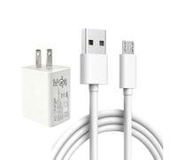 NSGWKZD Charger Cable Compatible with Square Reader for Contactless and Chip, 5V 2A Wall Power Adapter and Micro USB Charging Cord 6 FT