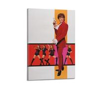 nshdahns Austin Powers The Spy Who Shagged Me Poster Wall Art Vintage Art Cover Room Decor Aesthetic Bedroom Posters For Bedroom 20x30inch(50x75cm) Frame-style