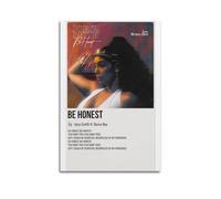 nshdahns Be Honest by Jorja Smith Poster Wall Art Vintage Art Cover Room Decor Aesthetic Bedroom Posters For Bedroom 12x18inch(30x45cm) Unframe-style