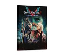 nshdahns Devil May Cry Poster Wall Art Vintage Art Cover Room Decor Aesthetic Bedroom Posters For Bedroom 12x18inch(30x45cm) Frame-style