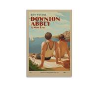 nshdahns Downton Abbey A New Era Poster Wall Art Vintage Art Cover Room Decor Aesthetic Bedroom Posters For Bedroom 12x18inch(30x45cm) Unframe-style