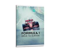 nshdahns Drive to Survive Poster Wall Art Vintage Art Cover Room Decor Aesthetic Bedroom Posters For Bedroom 16x24inch(40x60cm) Frame-style