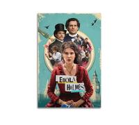 nshdahns Enola Holmes Poster Wall Art Vintage Art Cover Room Decor Aesthetic Bedroom Posters For Bedroom 08x12inch(20x30cm) Unframe-style