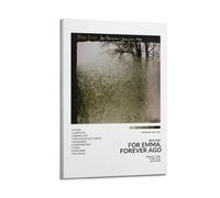 nshdahns For Emma, Forever Ago Album Poster (Bon Iver) Poster Wall Art Vintage Art Cover Room Decor Aesthetic Bedroom Posters For Bedroom 12x18inch(30x45cm) Frame-style